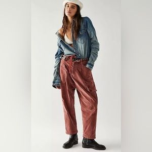 Free People Bay to Breakers Soft corduroy pants